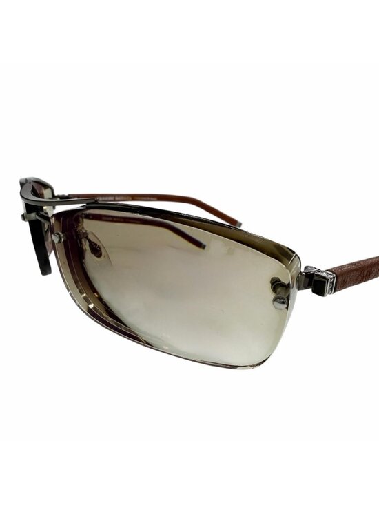 Chrome Hearts Amped Leather 925 Two Bridge Gradient Lens Eyewear Sunglasses main image 6